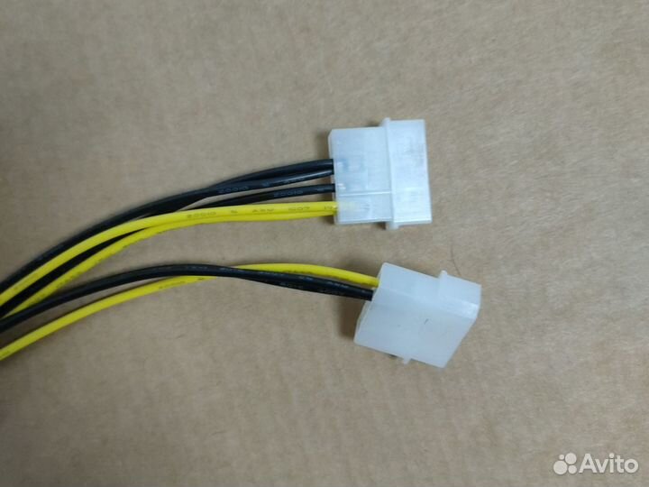 Переходник molex 8 pin PCI-E