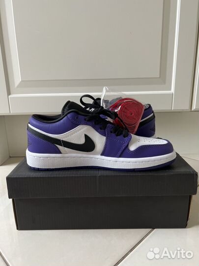 Nike Air Jordan 1 Low Court Purple White