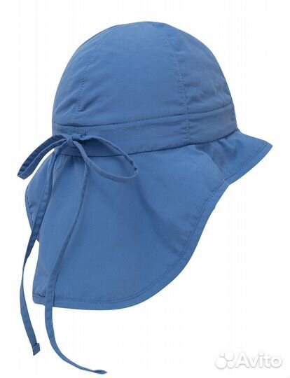 Детская кепка с защитой шеи Hat Kids Blue