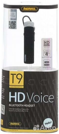 Гарнитура remax T9 Белый