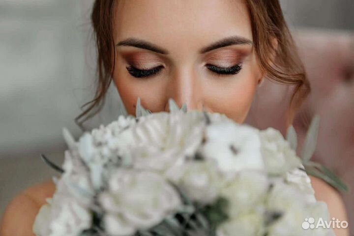 Свадебные и вечерние прически, макияж)