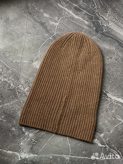 Шапка бини с кашемиром