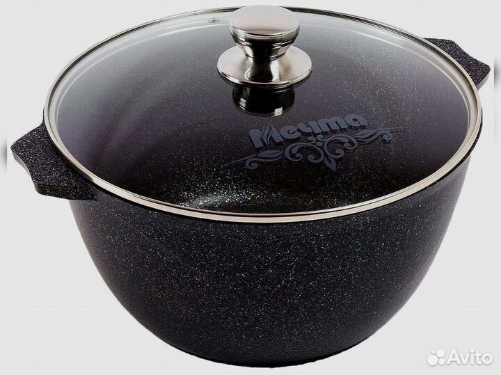 Кастрюля 10л Гранит star