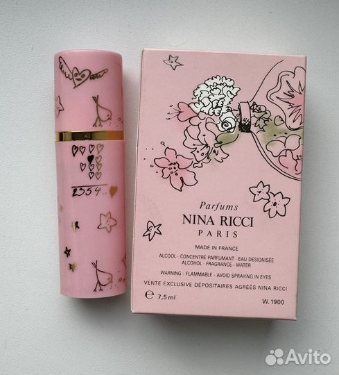 Nina Ricci Fleur DE Fleurs parfum 7,5 мл винтаж