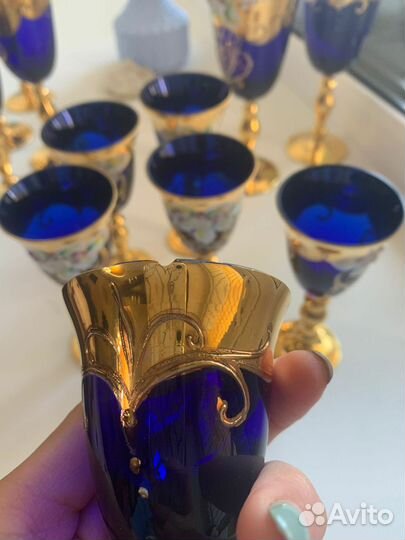 Фужеры богемия чехия