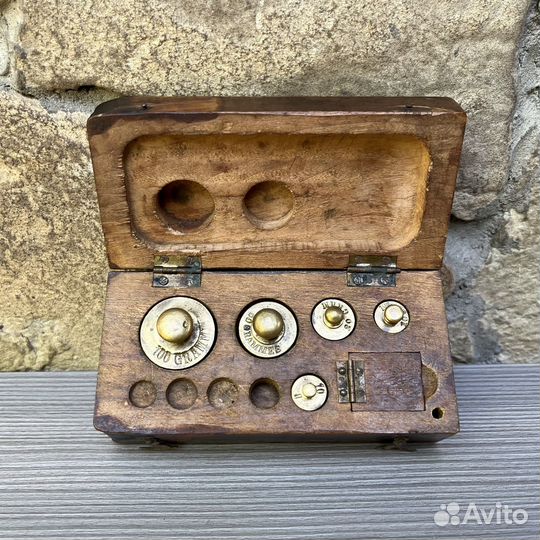 Набор латунных гирь