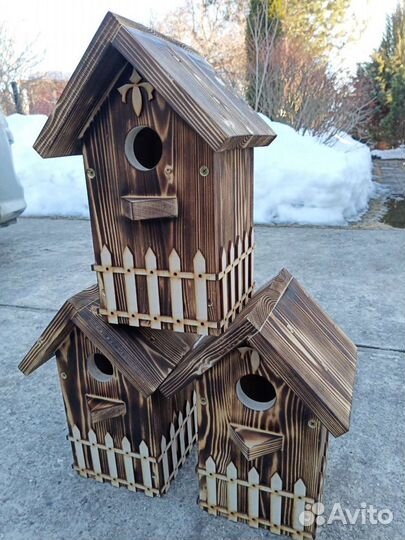 Скворечник. Домик для птиц. Luxury Birdhouse