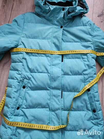 Зимний пуховик -пальто для девочки,рост 164