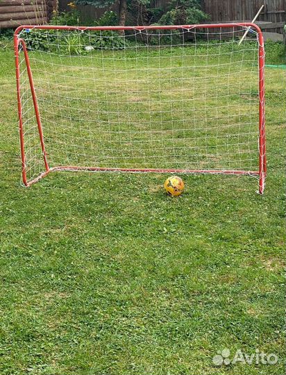 Футбольные ворота детские с экраном