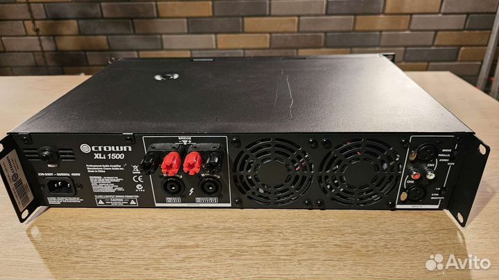 Усилитель мощности crown xli 1500