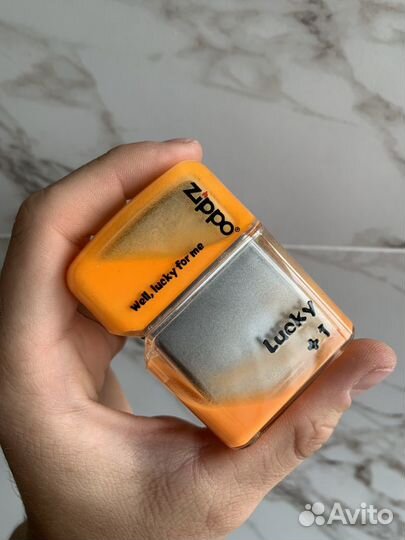 Зажигалка Zippo Luminous светящаяся Lucky +1