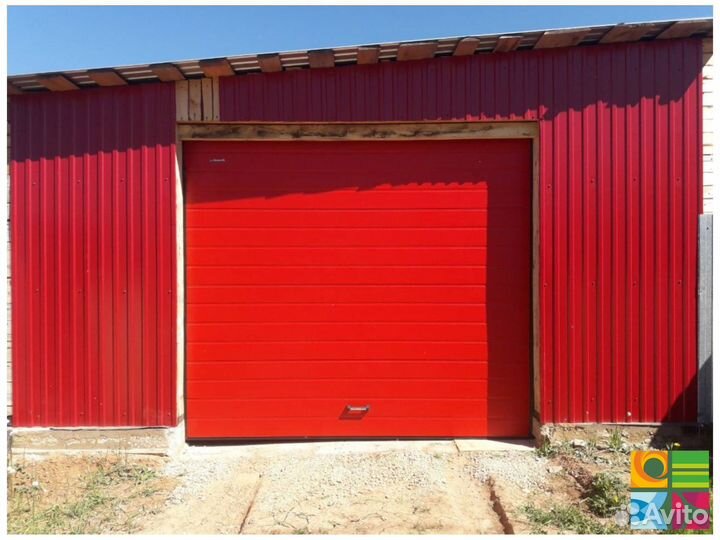 Секционные ворота alutech
