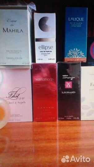 Винтаж. Парфюмерия