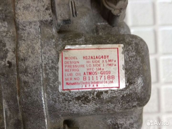 Компрессор кондиционера Mazda 3 bk 1.6 дефект