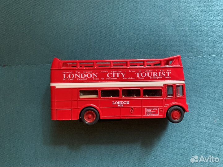 Модель автобуса London Bus открытый Welly