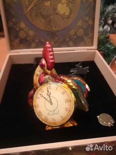 Елочные игрушки Atlas art, Петух