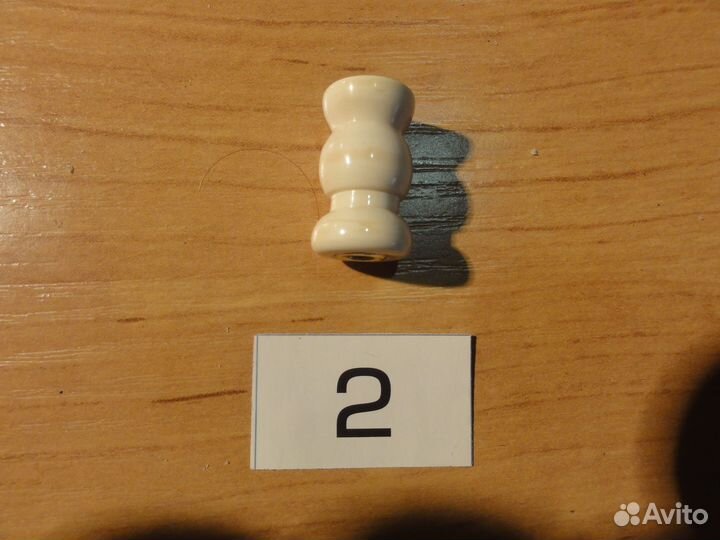 Бусина из бивня и рога для паракорда