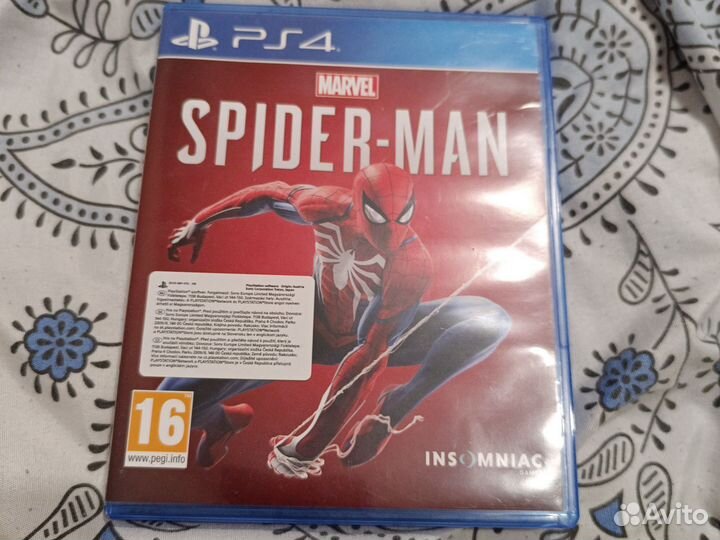 Игра на ps4 человек паук