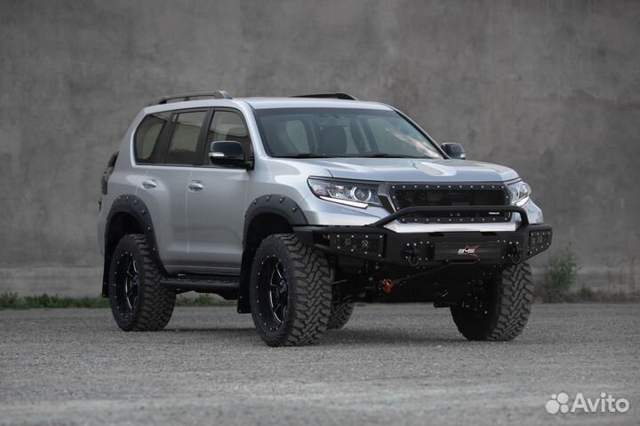 Бампер силовой передний BMS alfa для Toyota Land C