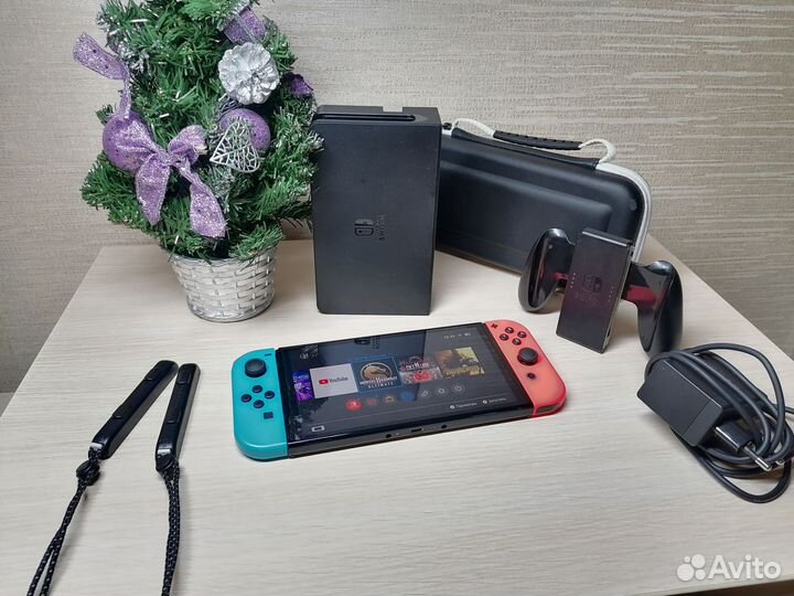 Nintendo Switch Oled 64gb +игры