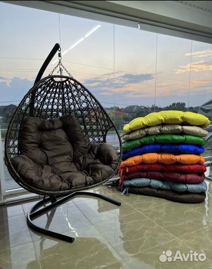 Садовые качели кокон в рассрочку