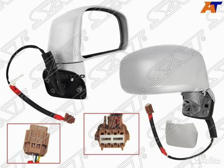 SAT ST-DTW5-940-A1 Зеркало nissan tiida 04-14 RH 3