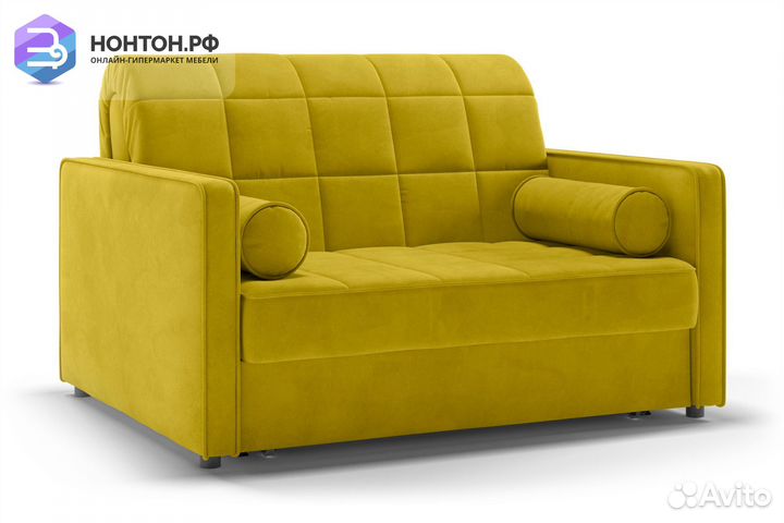 Диван аккордеон Модо горчичный
