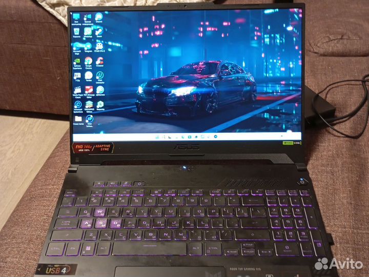Игровой ноутбук asus