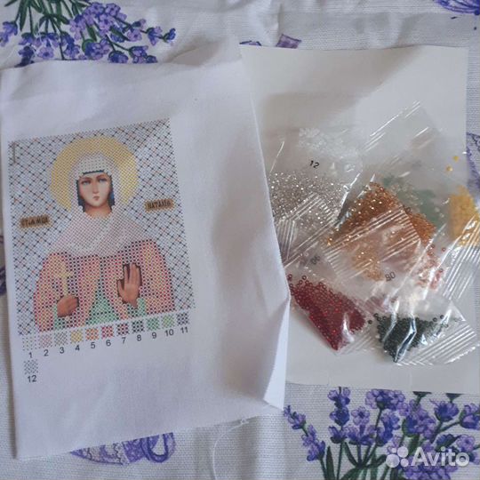 Набор для вышивания бисером, иконы