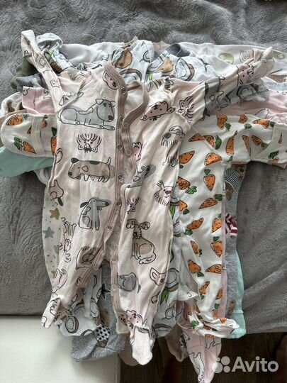 Одежда для малышки 56-68 размеры