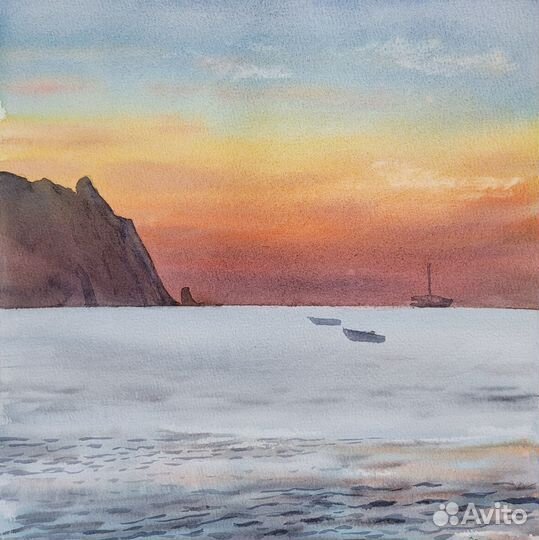 Акварельная работа