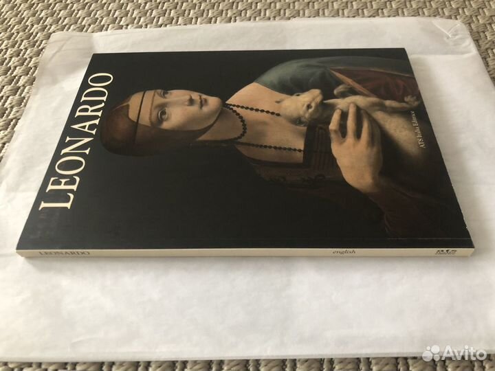Книга-альбом Leonardo da Vinci на англ