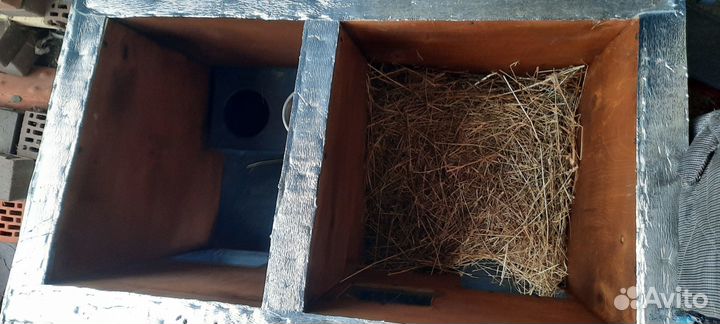 Домик для кошки уличный утепленный бу