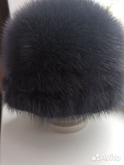 Шапка жен.зим.мех норка 2 шт. разные