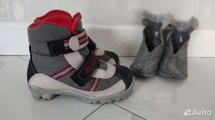 Лыжные ботинки spine р31