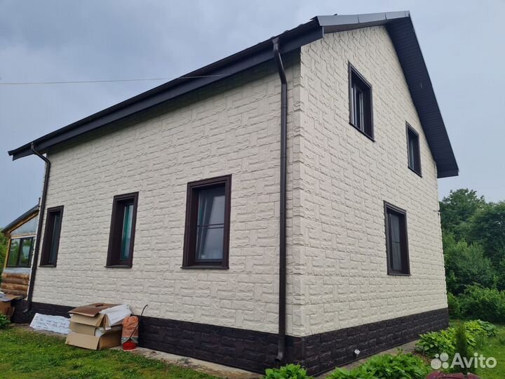 Сайдинг монтаж, отделка фасада Фасадными панелями