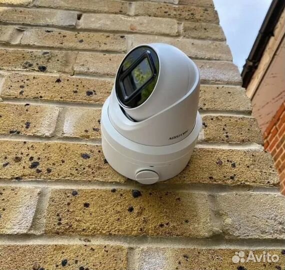 Установка видеонаблюдения с гарантией