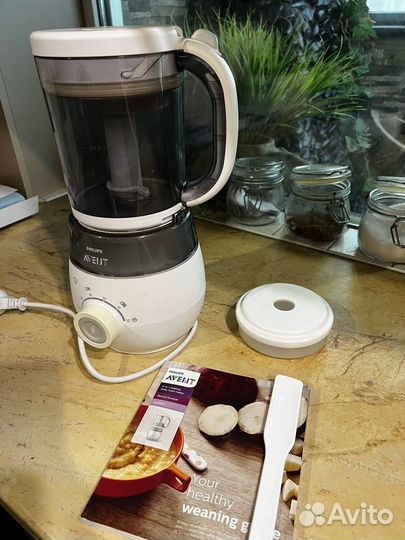 Пароварка блендер philips avent 2 в 1