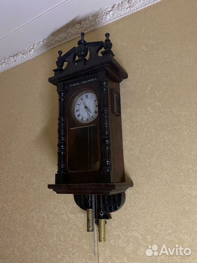 Часы дореволюционные «гирьковый механизм» 19 век