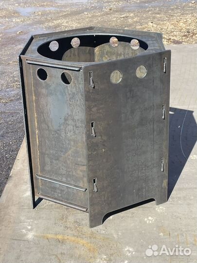 Печь дровяная под казан(разборная)