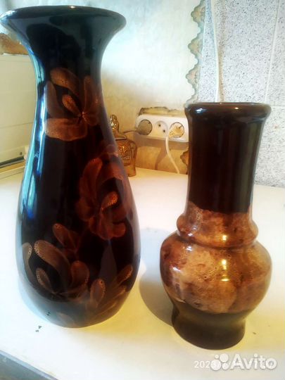 Вазы керамические