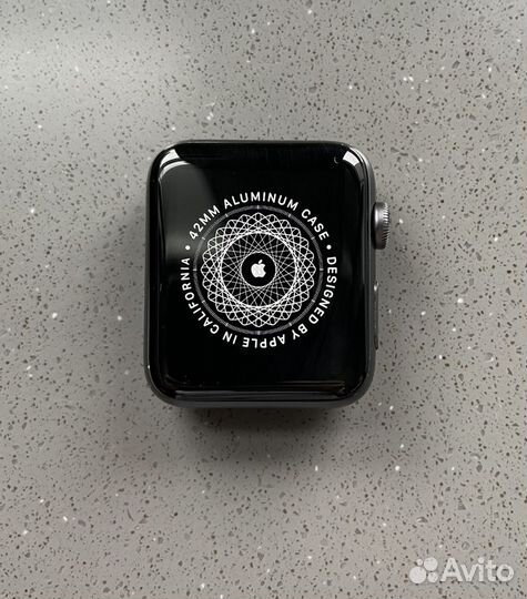 Apple watch s3 42MM серый космос
