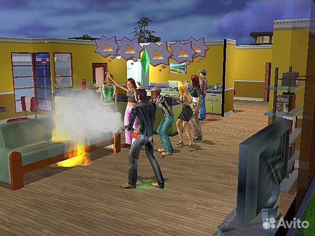 The Sims 2 Platinum, б/у, множ.царап., без обложки