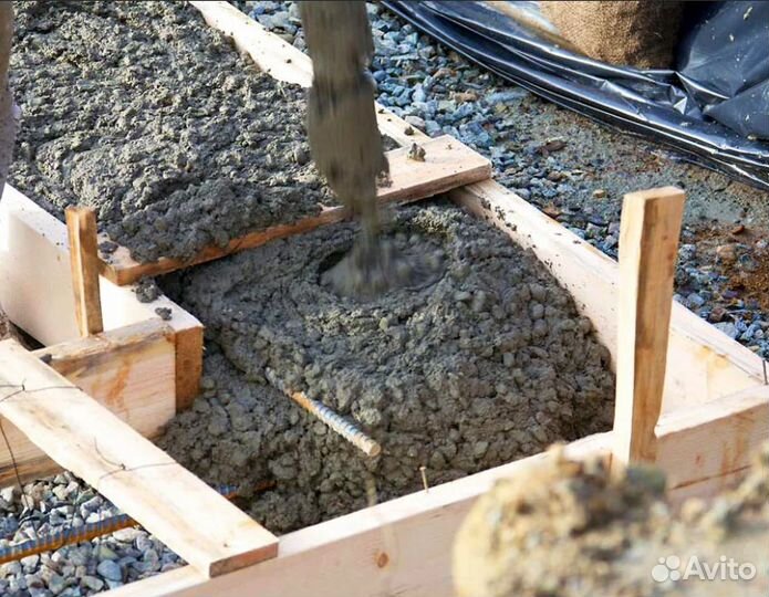 Бетон, пескобетон с доставкой в день заказа