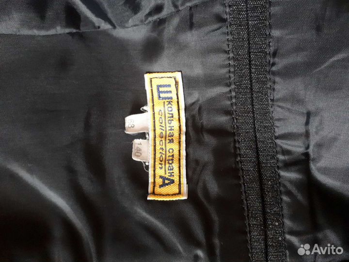 Пиджак школьный для мальчика 140