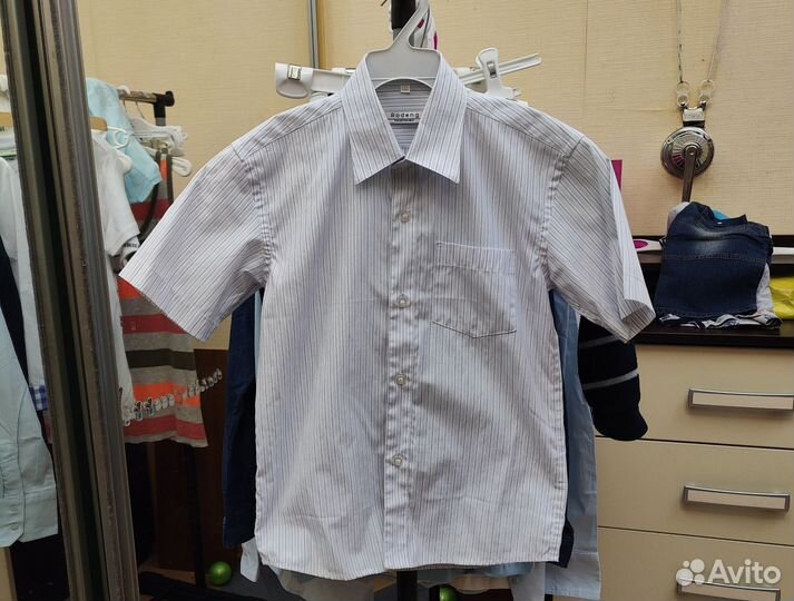 Рубашка школьная 122 размер