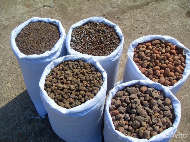 Керамзит в мешках (фракция 0-5 мм)