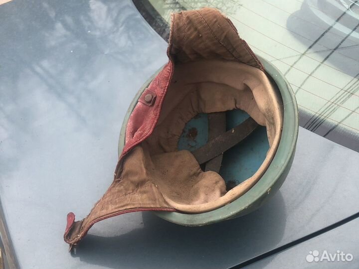 Шлем мотоциклетный мотоциклиста СССР