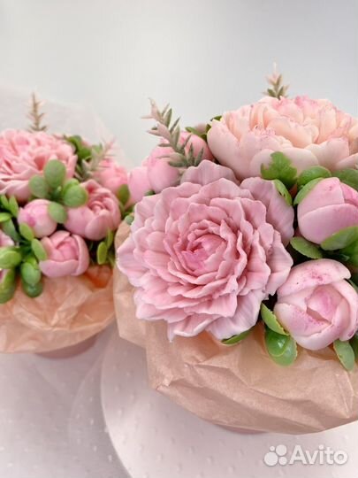 Букет из мыла