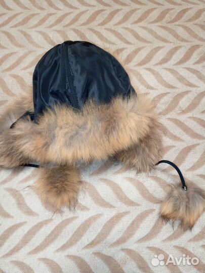 Шапка ушанка женская